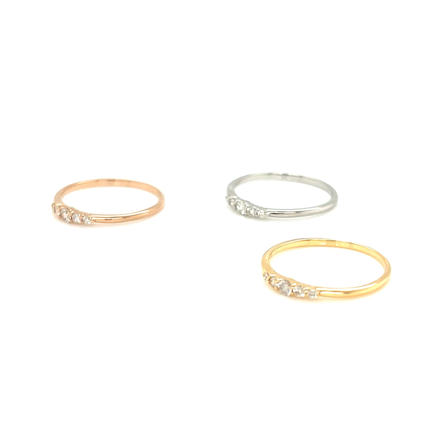 Pinky 5 Dia Ring 0.08ct