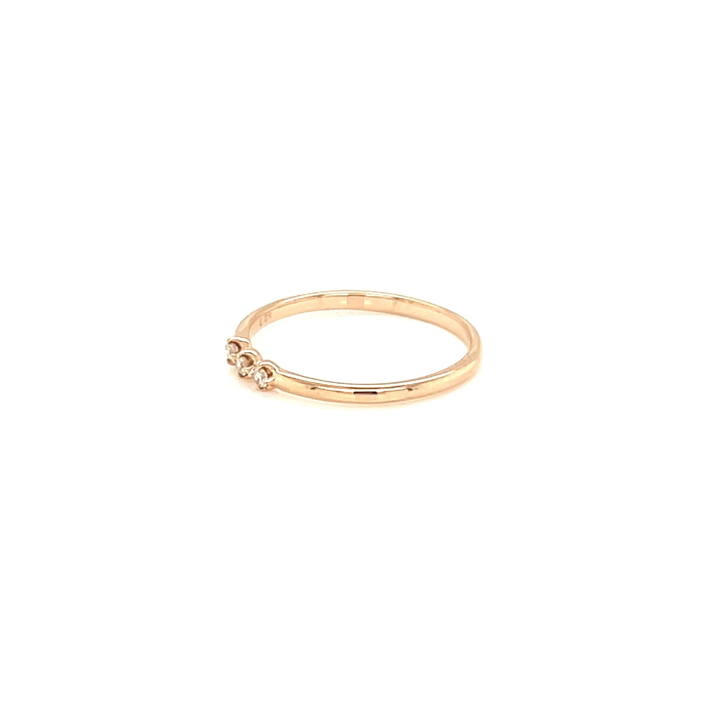 Pinky 3 Dia Ring 0.03ct
