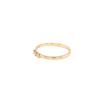Pinky 3 Dia Ring 0.03ct