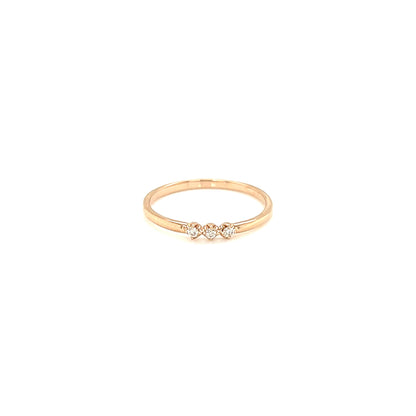 Pinky 3 Dia Ring 0.03ct