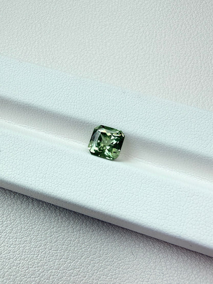 Neon Green Tsavorite Carat: 2.05ct Asscher cut