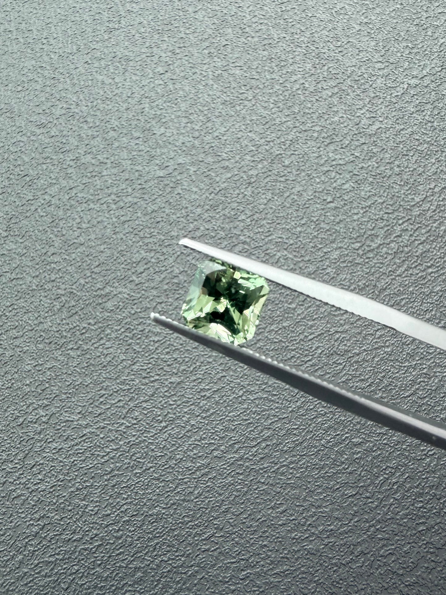 Neon Green Tsavorite Carat: 2.05ct Asscher cut