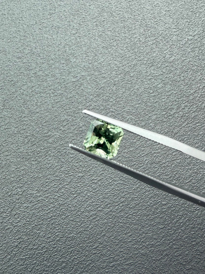 Neon Green Tsavorite Carat: 2.05ct Asscher cut