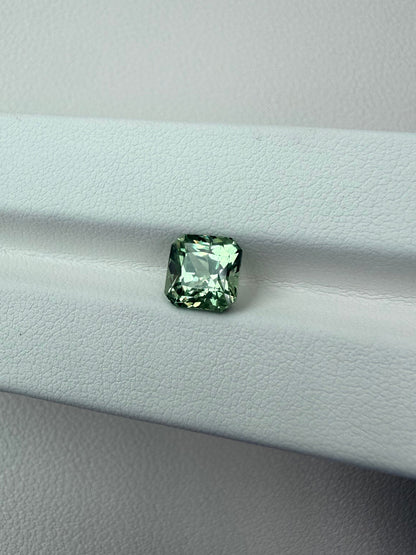Neon Green Tsavorite Carat: 2.05ct Asscher cut