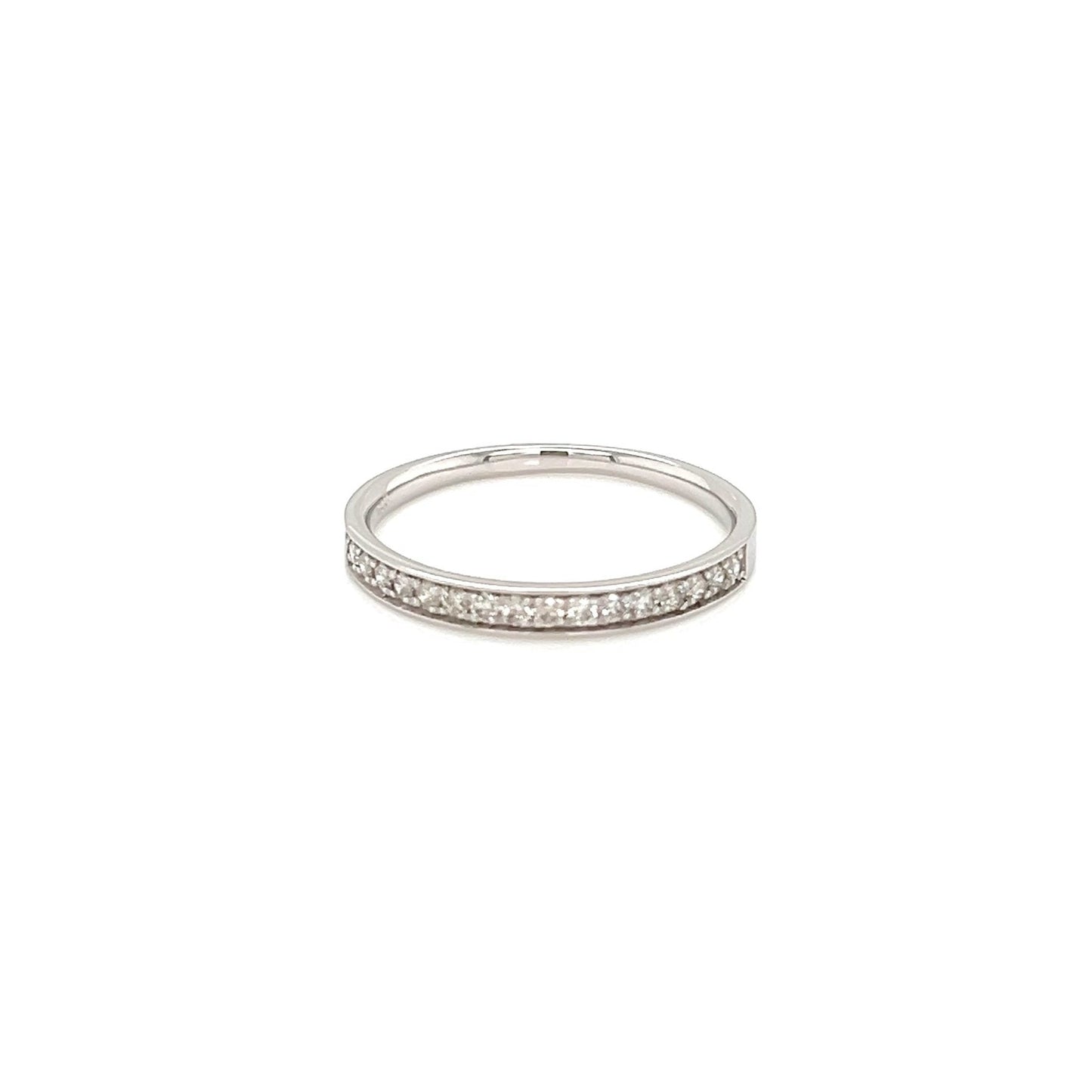 Half Channel Ring N 0.2ct