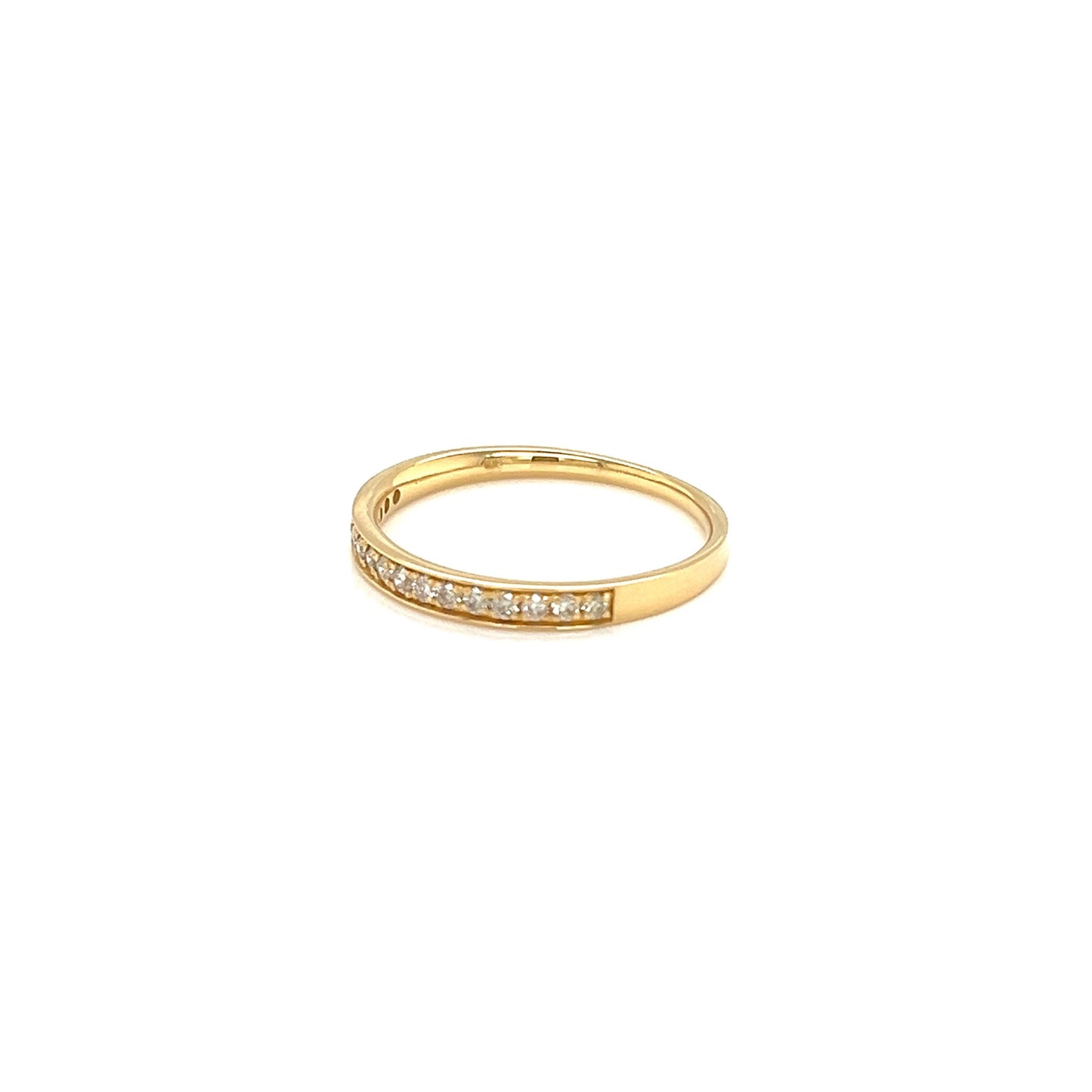 Half Channel Ring N 0.2ct