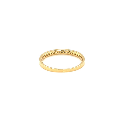 Half Channel Ring N 0.2ct