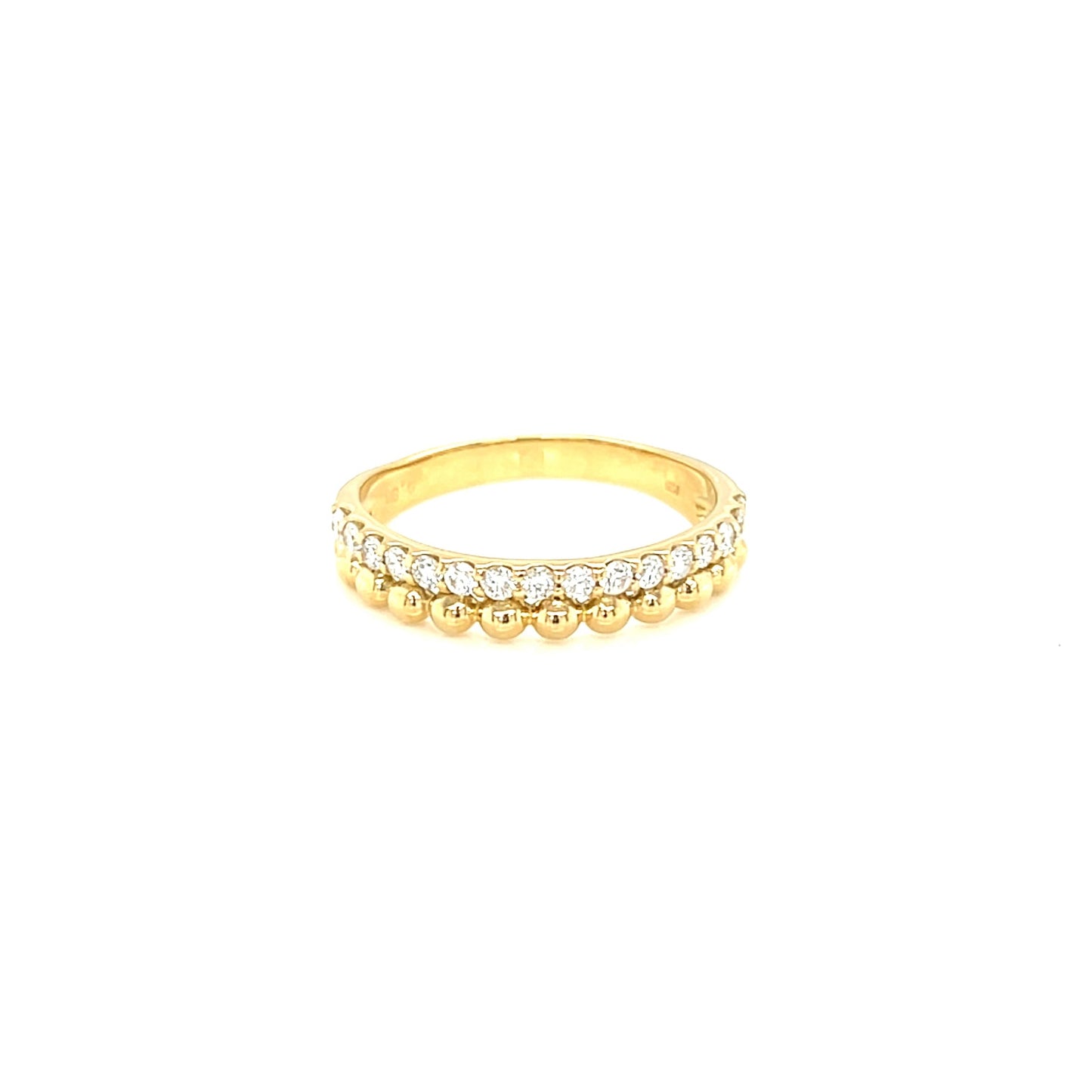 Beads Half Eternity Ring 0.3ct