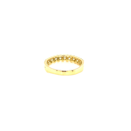 Beads Half Eternity Ring 0.3ct