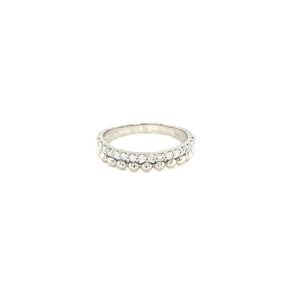 Beads Half Eternity Ring 0.3ct