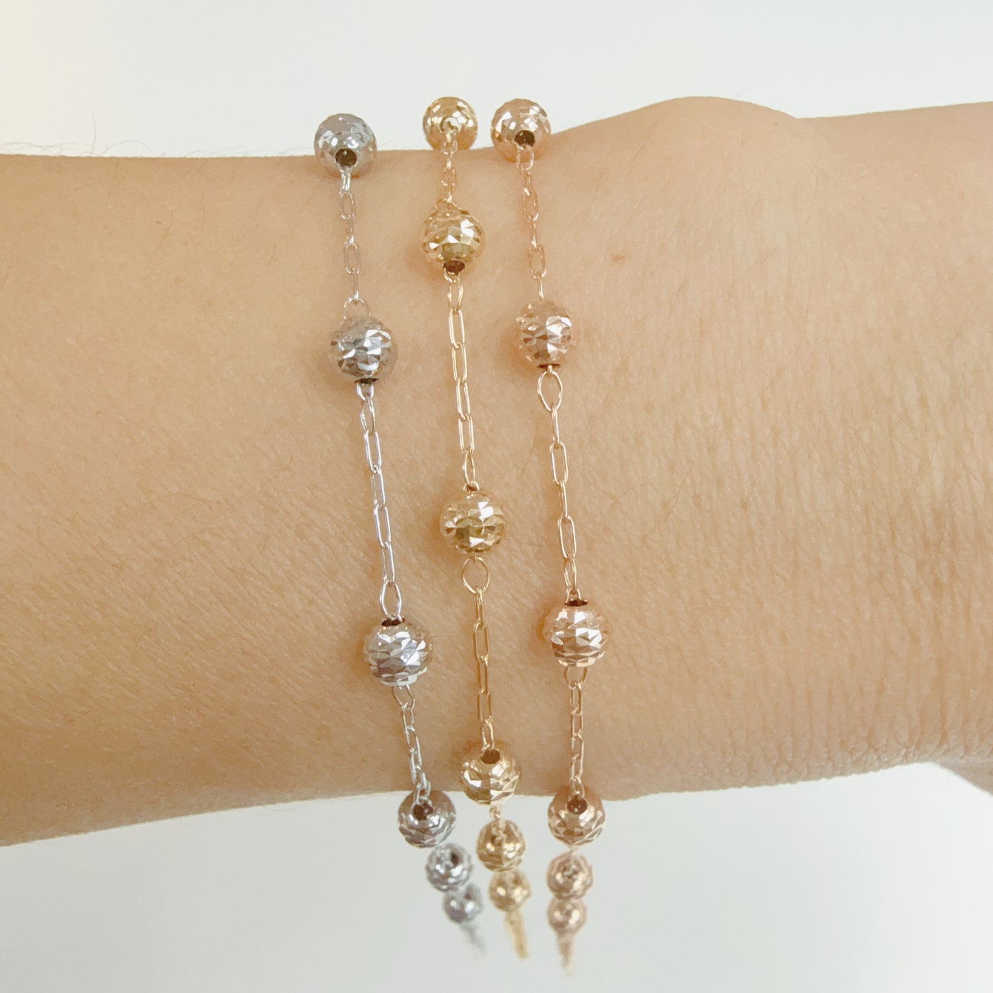 Gold Ball Bracelet