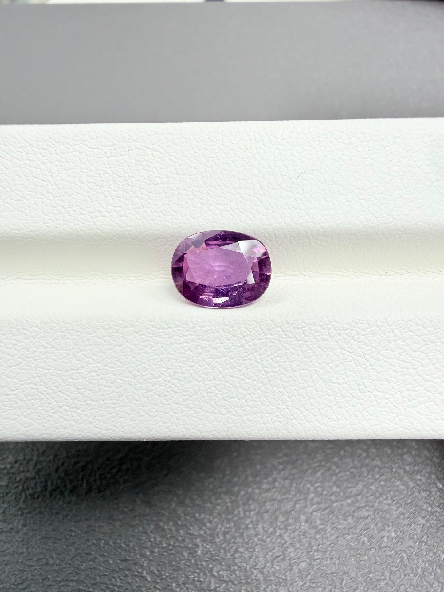 Rich Violet Sapphire – 2.1ct Cushion Cut