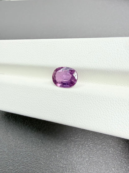 Rich Violet Sapphire – 2.1ct Cushion Cut