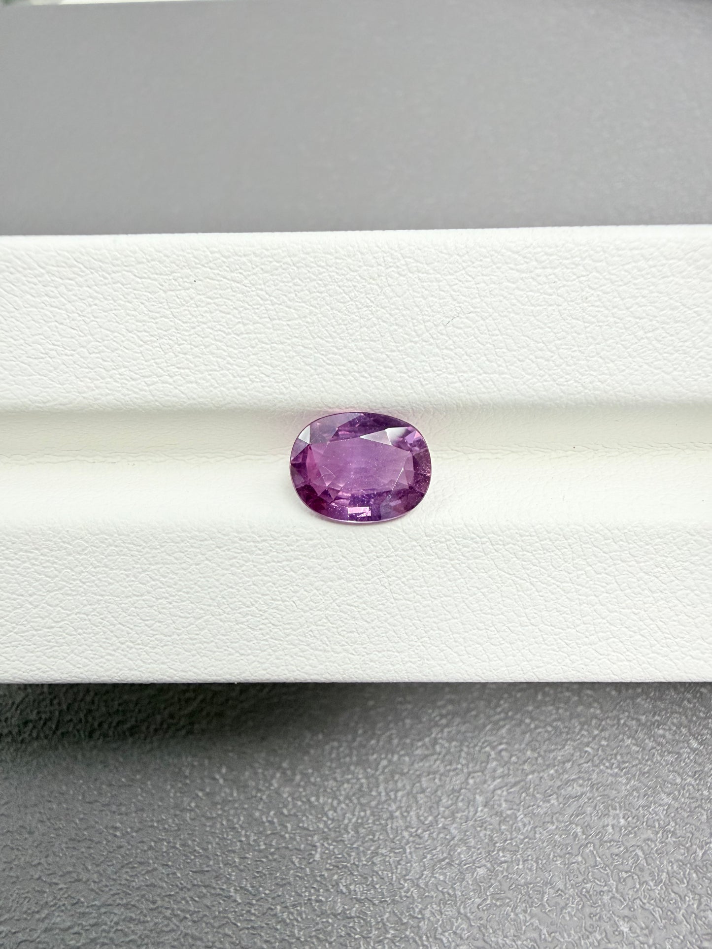 Rich Violet Sapphire – 2.1ct Cushion Cut