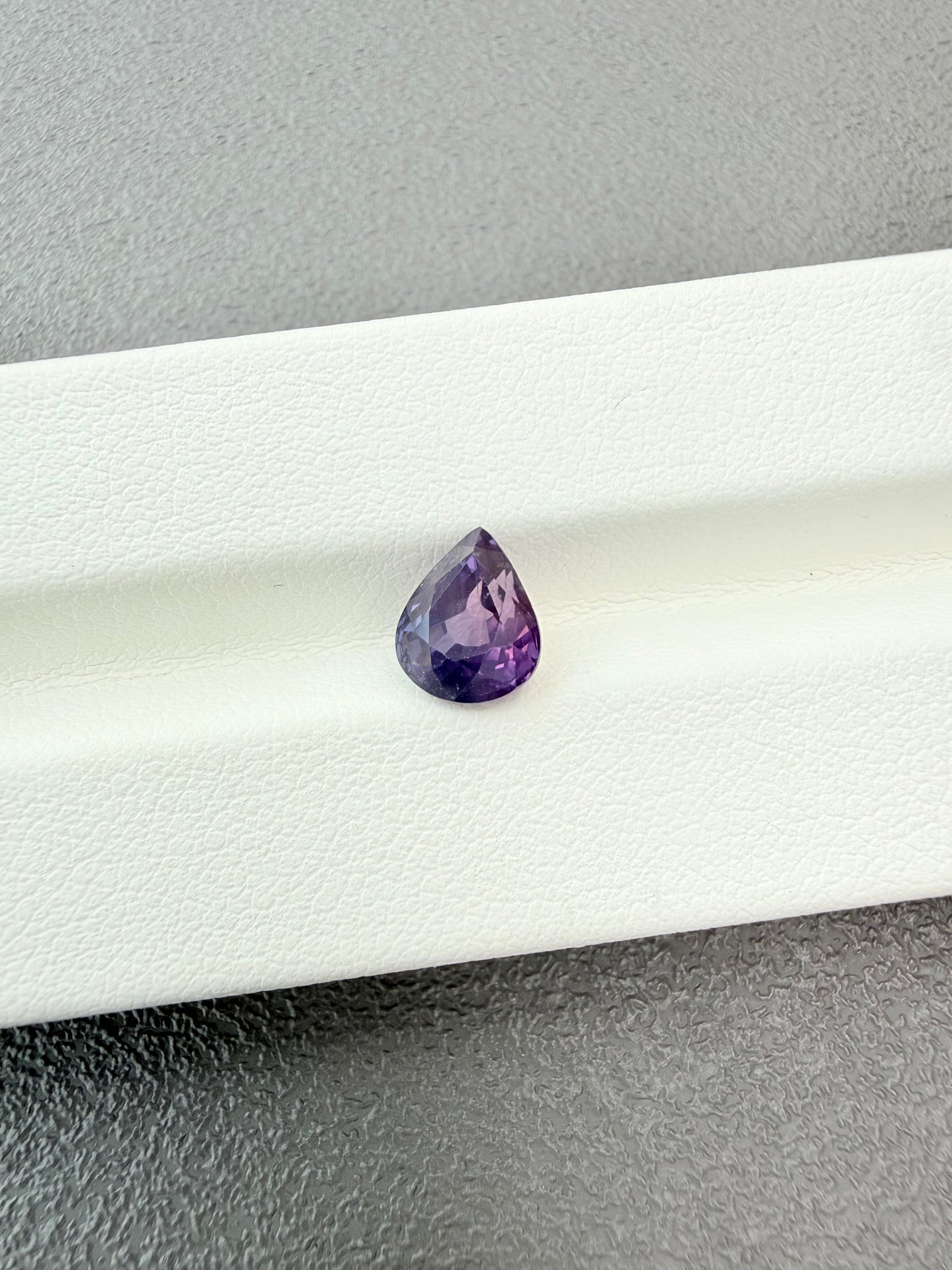 Rich Violet Sapphire - Pear shape 2.05ct