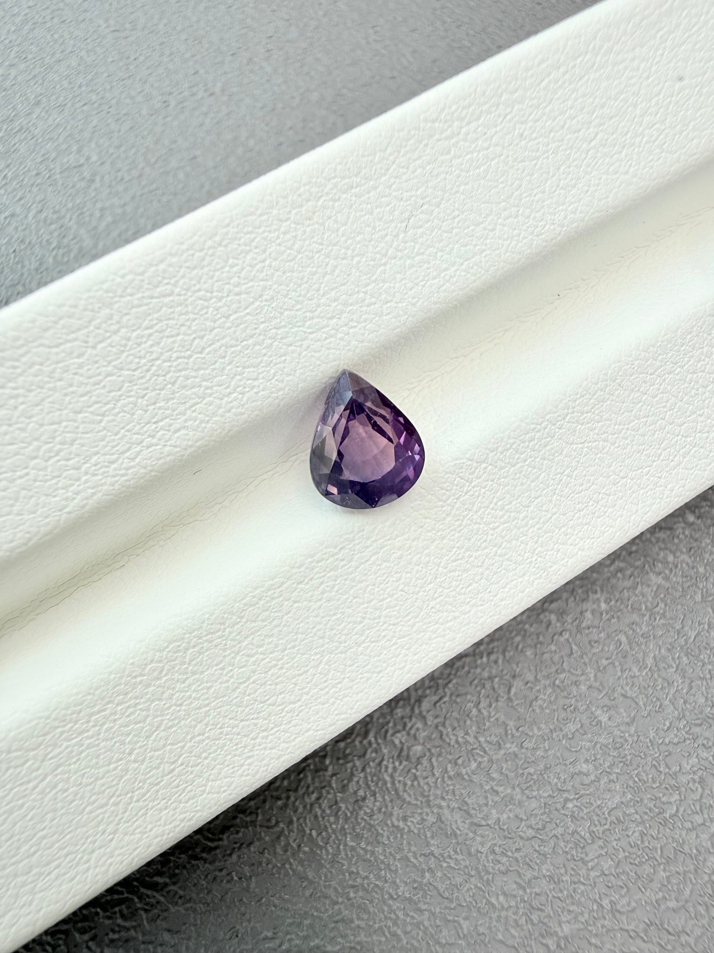 Rich Violet Sapphire - Pear shape 2.05ct