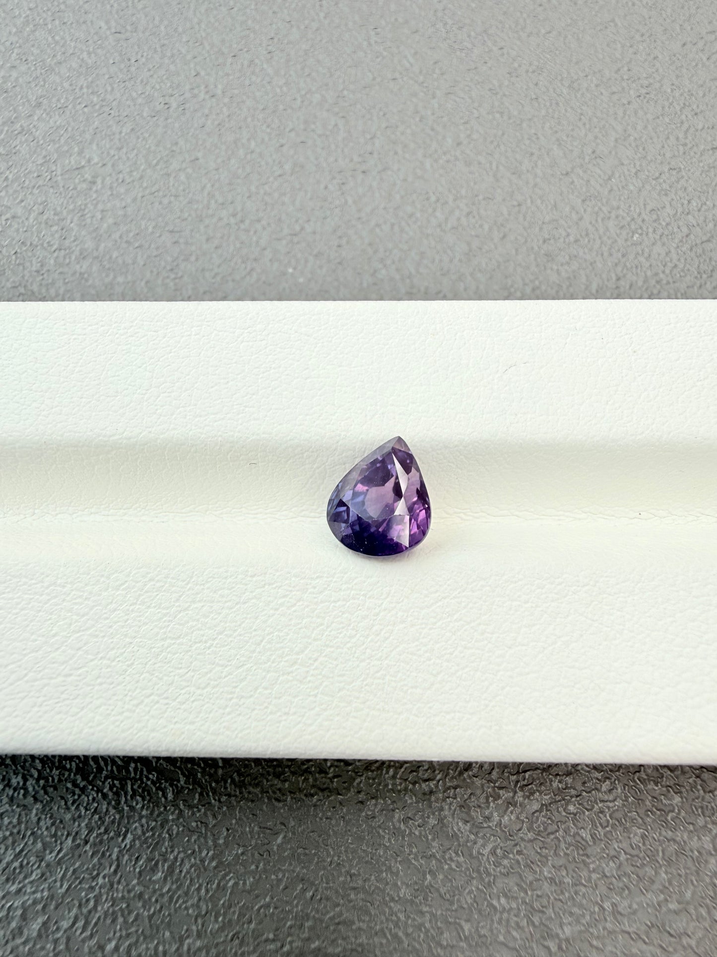 Rich Violet Sapphire - Pear shape 2.05ct