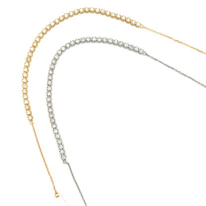 Long Dia N Bracelet 0.5ct