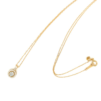 HC Round Pendant Necklace 0.23/0.1ct