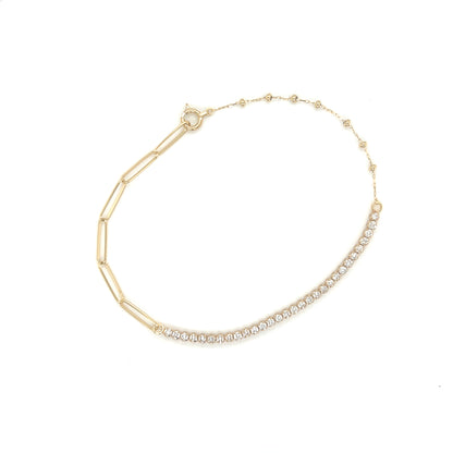 Pariba Tourmaline Round Flower Necklace 0.05/0.06ct