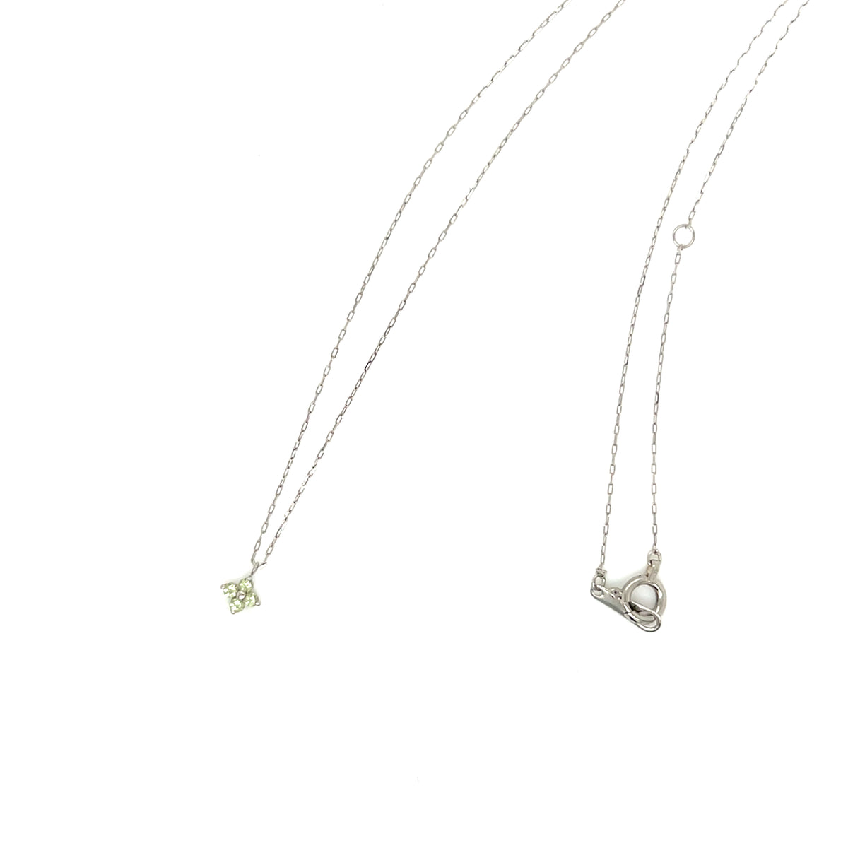Peridot Clover Necklace