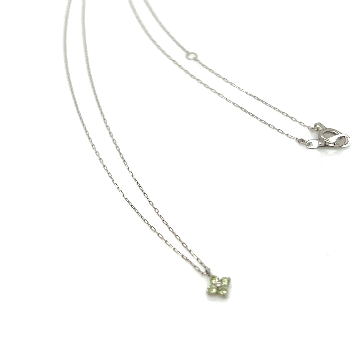 Peridot Clover Necklace