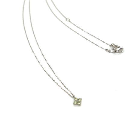 Peridot Clover Necklace