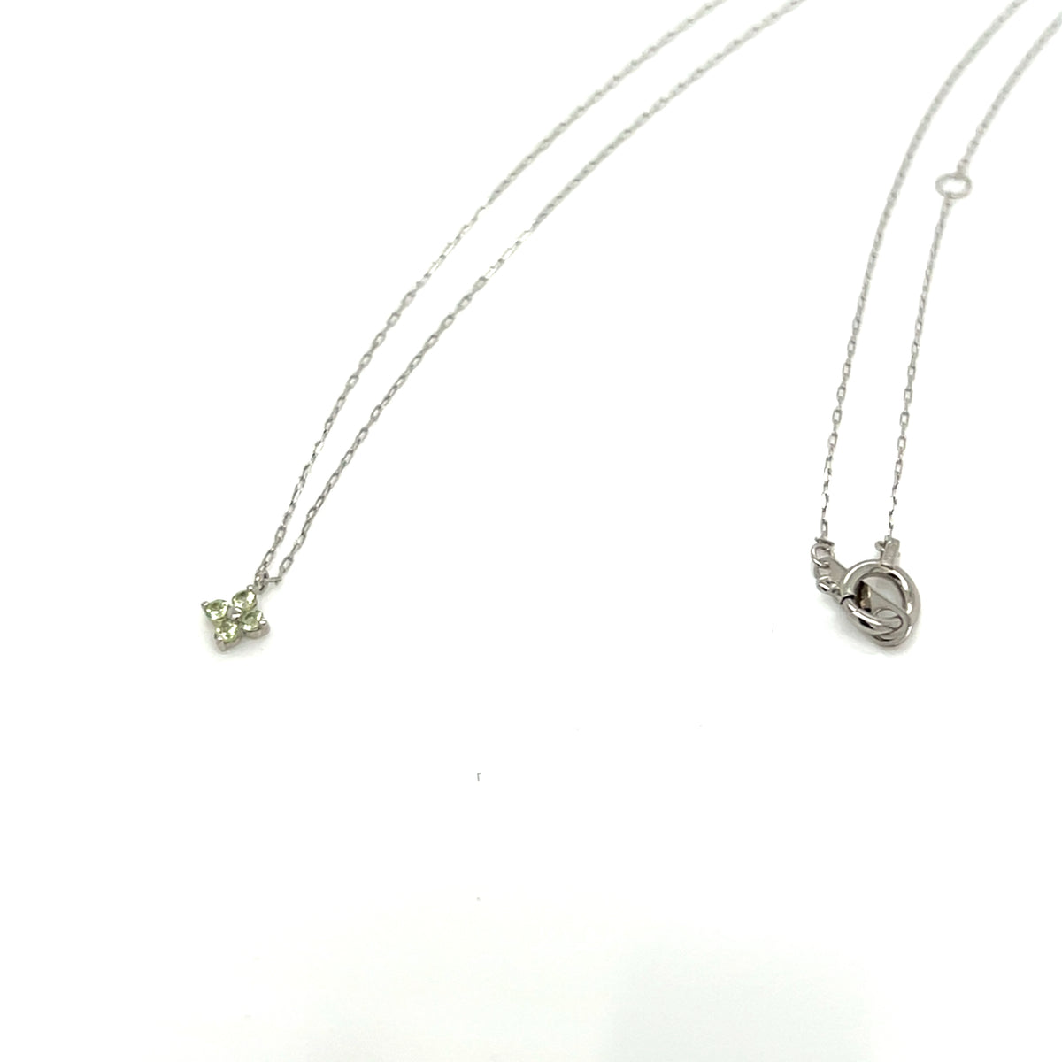 Peridot Clover Necklace
