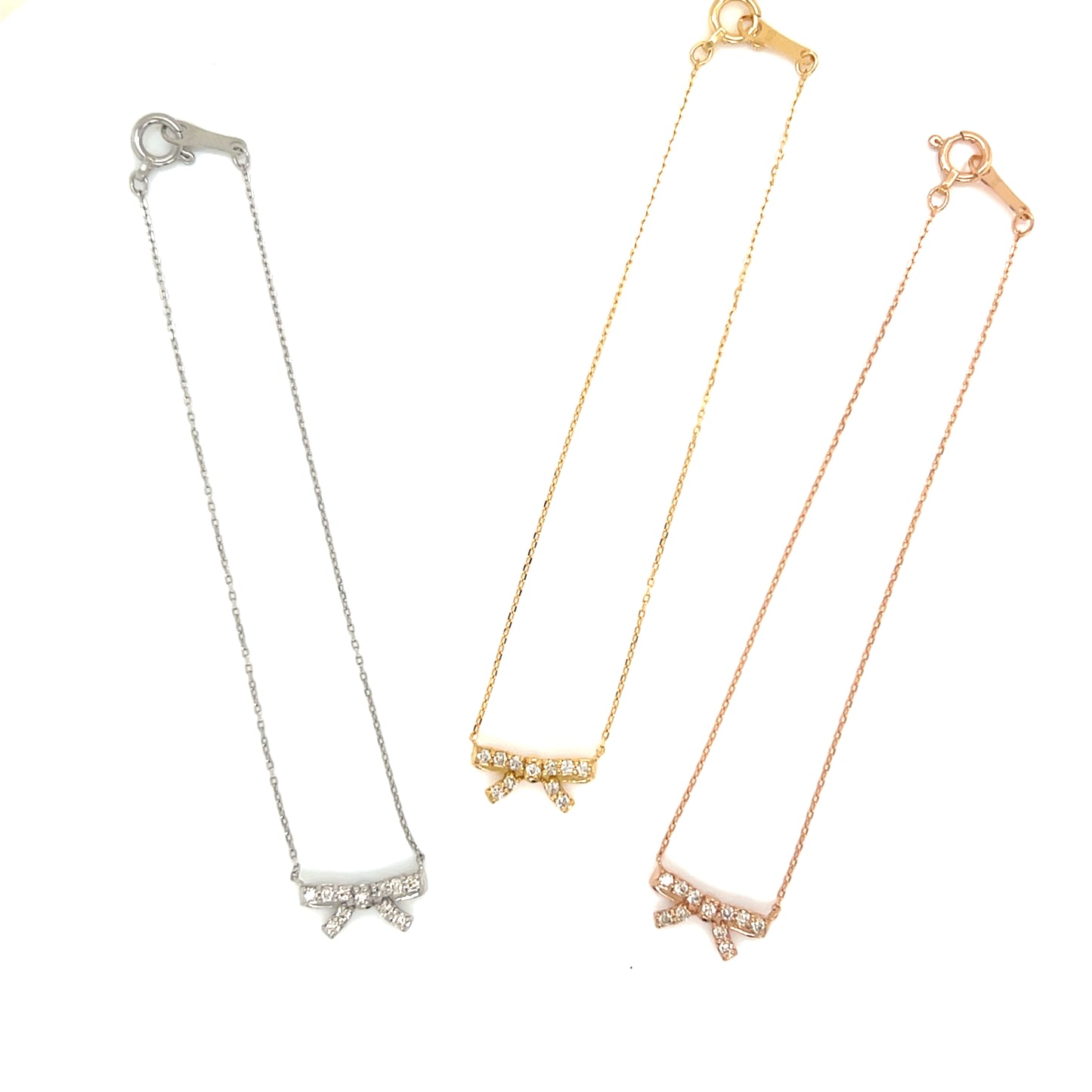 Ribbon Bracelet 0.1ct