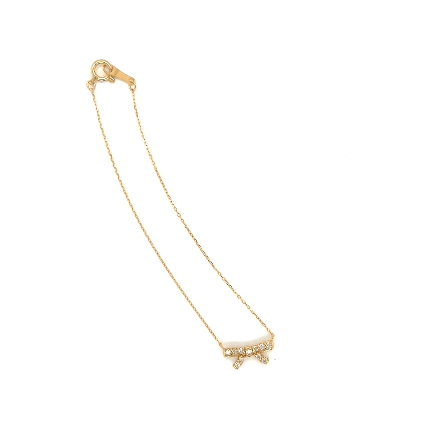 Ribbon Bracelet 0.1ct