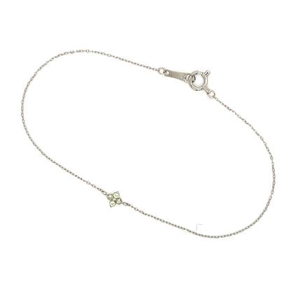 Peridot Clover Bracelet