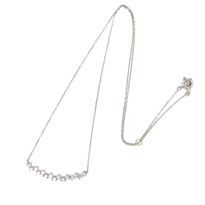 HC Triangular Smile Necklace 0.3ct