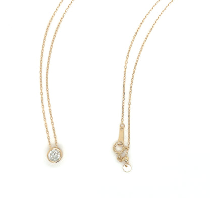 HC Bezel Necklace 0.4ct