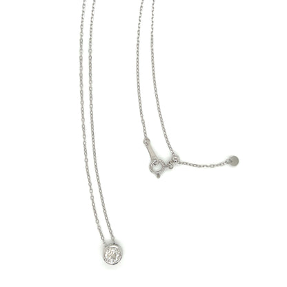 HC Bezel Necklace 0.4ct