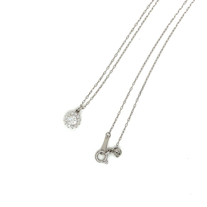 Sunflower Necklace 0.2ct