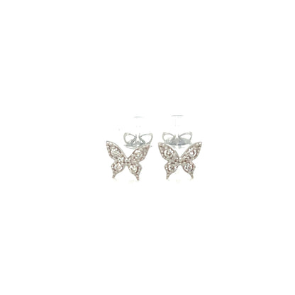 Butterfly Earrings 0.1ct
