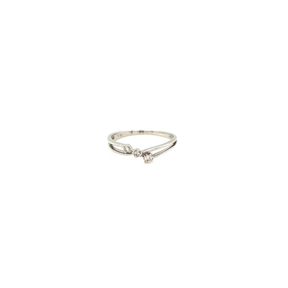 Fine 3 Dia Ring 0.04ct