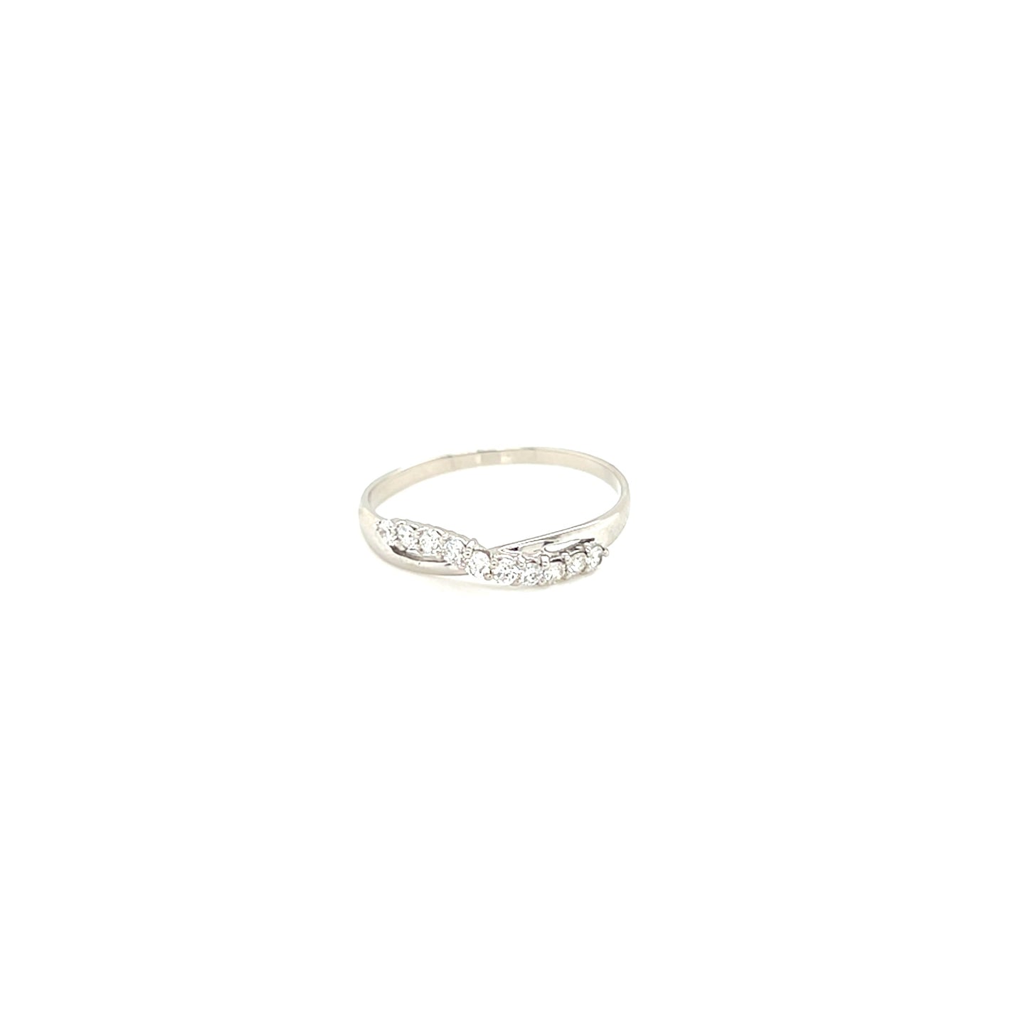 white gold ring