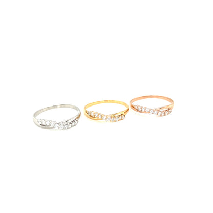 Pinky Antique Ring 0.02ct