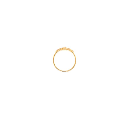 Twist Half Eternity Ring 0.15ct