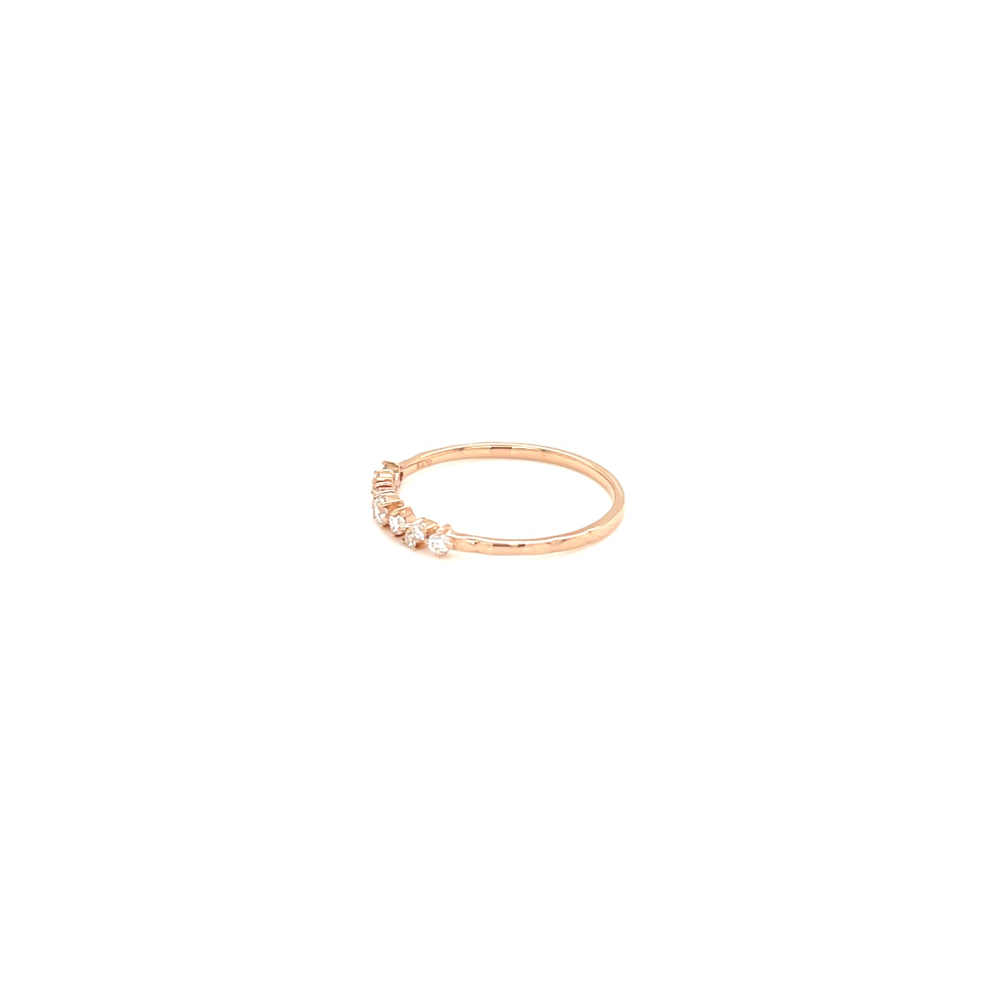 Twist Half Eternity Ring 0.15ct
