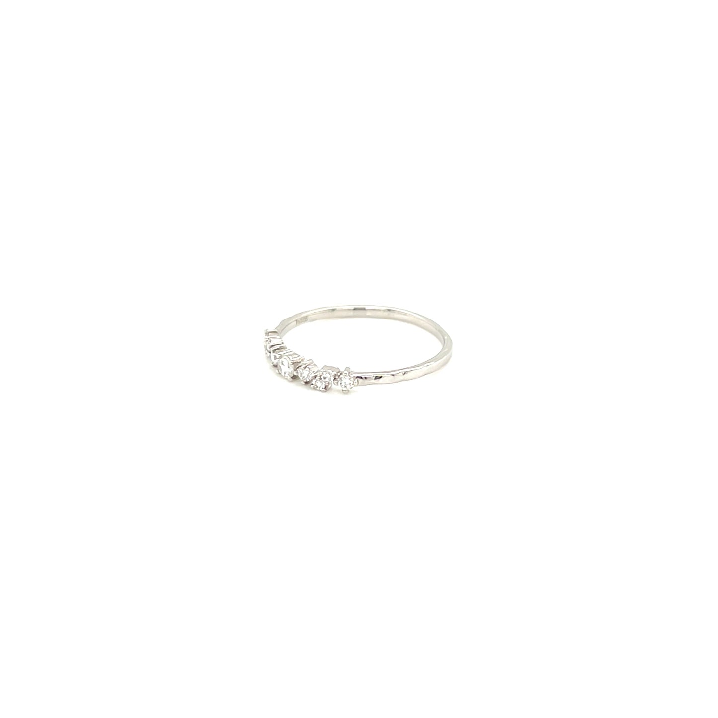 Twist Half Eternity Ring 0.15ct