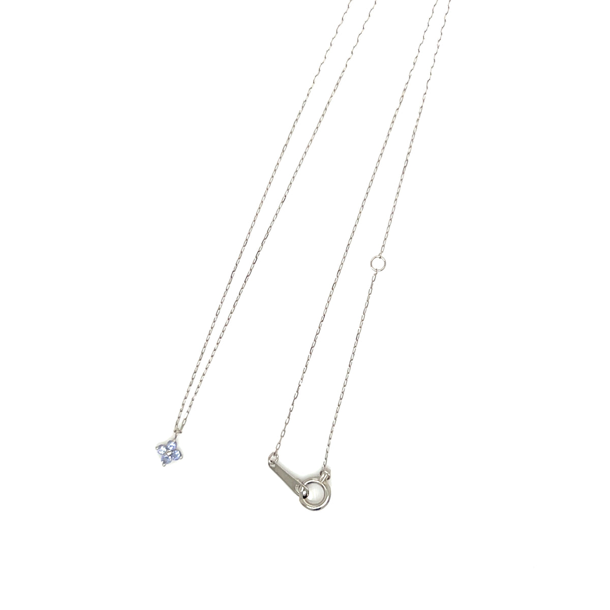 Tanzanite Clover Necklace