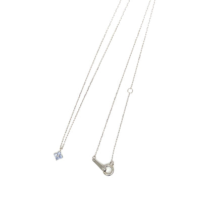 Tanzanite Clover Necklace