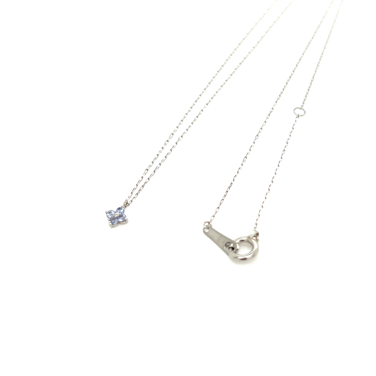 Tanzanite Clover Necklace