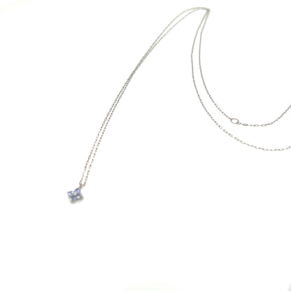 Tanzanite Clover Necklace