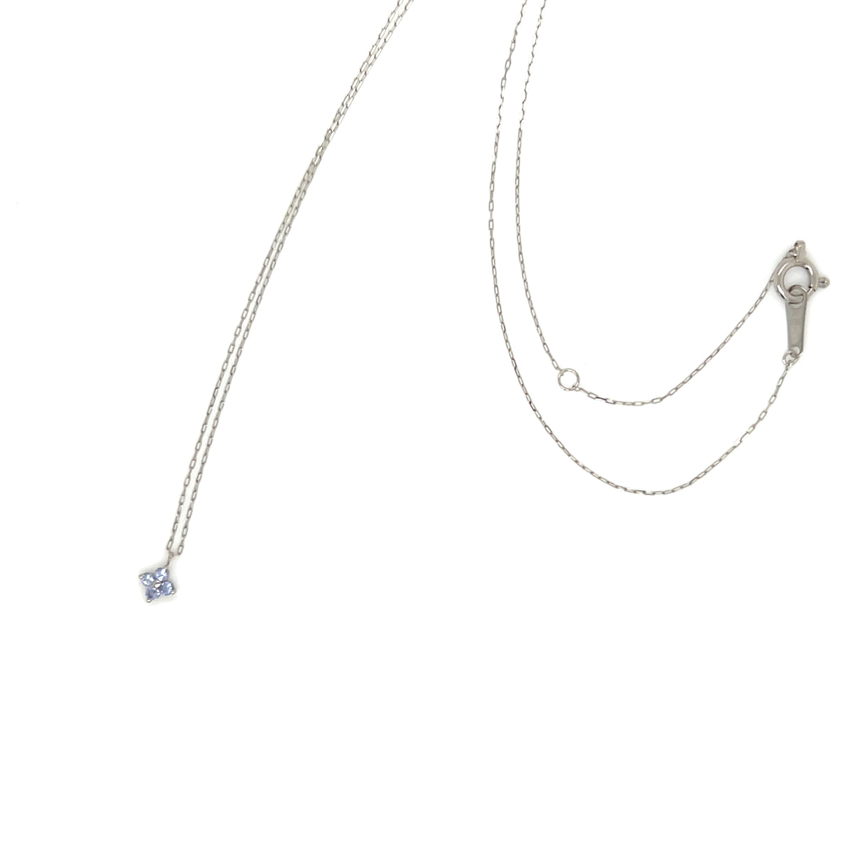 Tanzanite Clover Necklace
