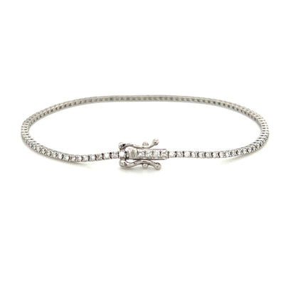 Tennis Bracelet Square setting 1ct