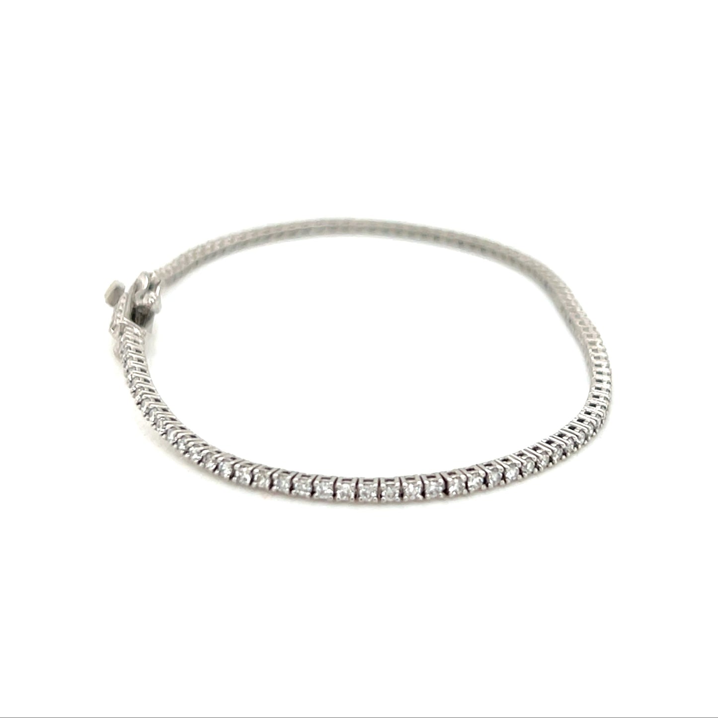 Tennis Bracelet Square setting 1ct