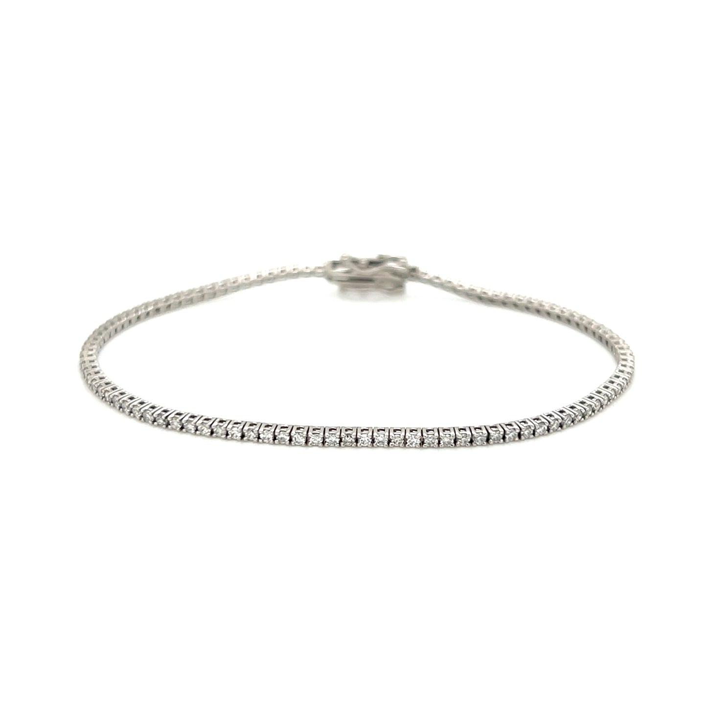 Tennis Bracelet Square setting 1ct